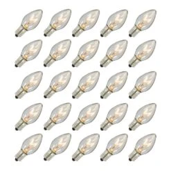 Vickerman Christmas Light Bulb Replacement (25 Pack) (297018)