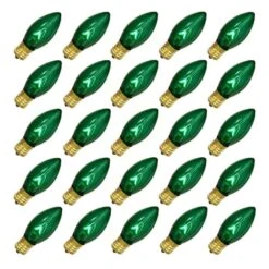 Vickerman Christmas Light Bulb Replacement (25 Pack) (023129)