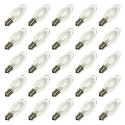 Vickerman Christmas Light Bulb Replacement (25 Pack) (10492)