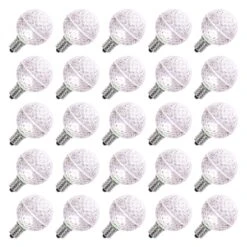Vickerman Christmas Light Bulb Replacement (25 Pack) (21510)