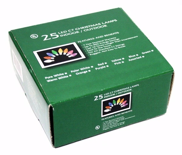 Vickerman Christmas Light Bulb Replacement (25 Pack) (25713) 3 Vickerman Christmas Light Bulb Replacement (25 Pack) (25713) - Image 3