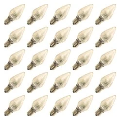Vickerman Christmas Light Bulb Replacement (25 Pack) (25744)