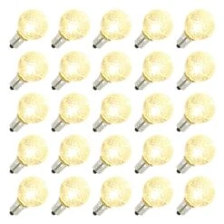 Vickerman Christmas Light Bulb Replacement (25 Pack) (25796)