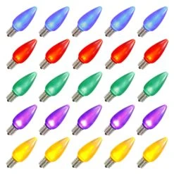 Vickerman Christmas Light Bulb Replacement (25 Pack) (25850)