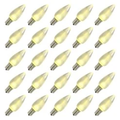 Vickerman Christmas Light Bulb Replacement (25 Pack) (25851)