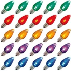 Vickerman Christmas Light Bulb Replacement (25 Pack) (258613)