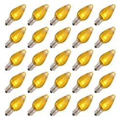 Vickerman Christmas Light Bulb Replacement (25 Pack) (258682)