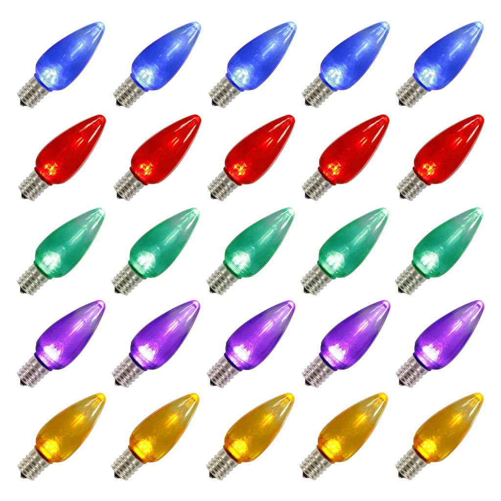 Vickerman Christmas Light Bulb Replacement (25 Pack) (25894) 1 Vickerman Christmas Light Bulb Replacement (25 Pack) (25894)