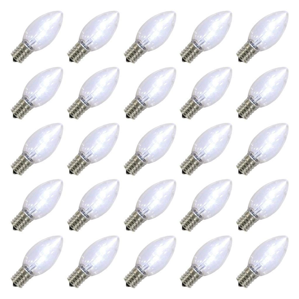 Vickerman LED Christmas Light Bulb Replacement (25 Pack) (509951) 1 Vickerman LED Christmas Light Bulb Replacement (25 Pack) (509951)